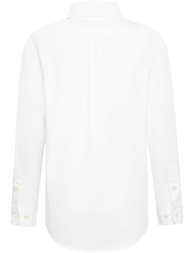 Классическая белая рубашка Ralph Lauren - 1011219871106 - Фото 3
