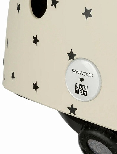 Бежевый шлем со звездочками Banwood - 5424520270012 - Фото 2