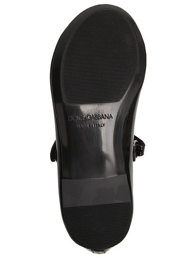 Чёрные туфли из лакированной кожи Dolce & Gabbana - 2014509383913 - Фото 5