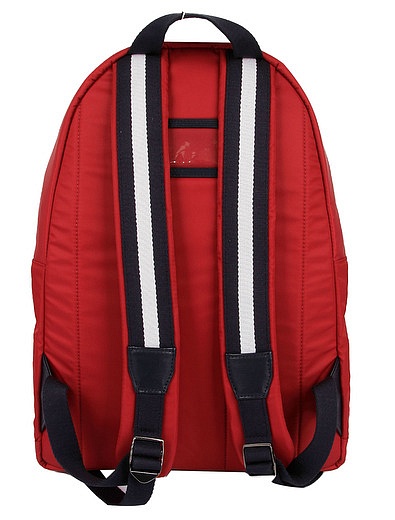 Красный рюкзак с логотипом аппликацией Dolce & Gabbana - 1504528180484 - Фото 5