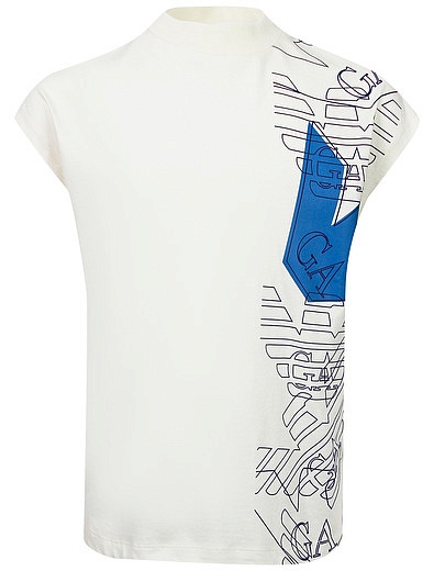Комплект из футболки и шорт с лого EMPORIO ARMANI - 3024519411321 - Фото 4