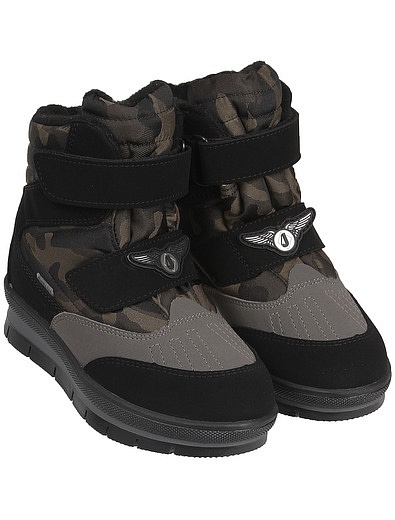 Комуфляжные ботинки на липучках Jog Dog - 2032319980016 - Фото 1