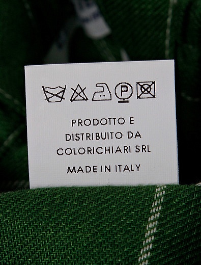 Комплект из брюк,рубашки,кардигана и галстука бабочки Colorichiari - 3044519170530 - Фото 9