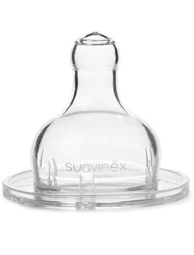 Бутылочка Hugge Baby  270 мл с круглой соской из силикона Suavinex - 5114520080192 - Фото 2