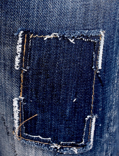 Узкие джинсы с декором в виде заплат Dsquared2 - 1161419680074 - Фото 2