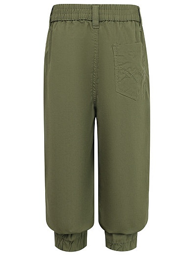 Зеленые хлопковые брюки Original Marines - 1082219971172 - Фото 2