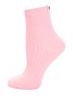 Розовые носки в рубчик - 1534500280017