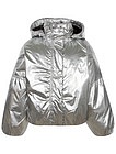 Короткая серебристая куртка - 1074509281429