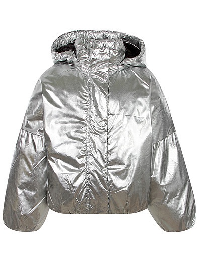 Короткая серебристая куртка Diesel - 1074509281429 - Фото 1