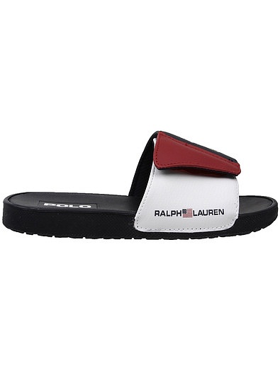 Пляжные шлепанцы на липучке Ralph Lauren - 2284519170111 - Фото 2