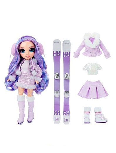 Кукла Winter Break Fashion Doll- Violet Willow Rainbow High - 7114509280016 - Фото 1