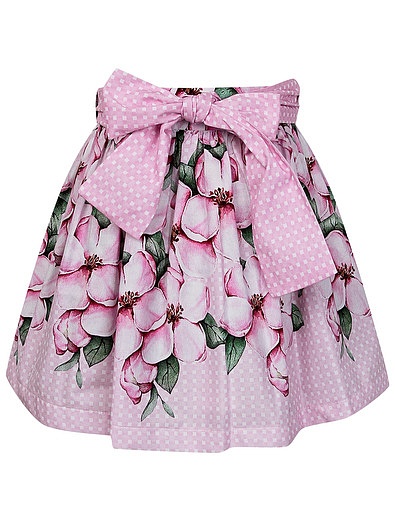 Пышная юбка с цветочным принтом Balloon Chic - 1044509072501 - Фото 1