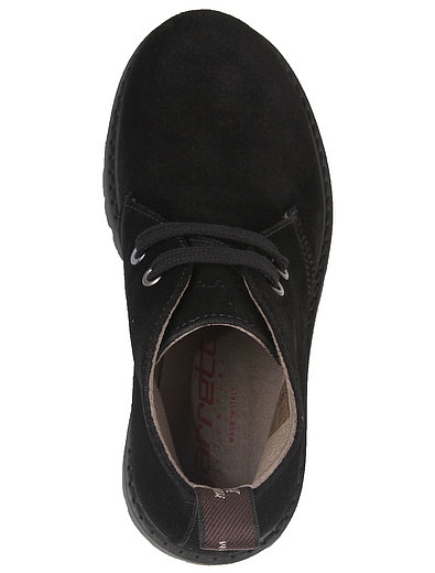 Черные замшевые ботинки JARRETT - 2031119980448 - Фото 4