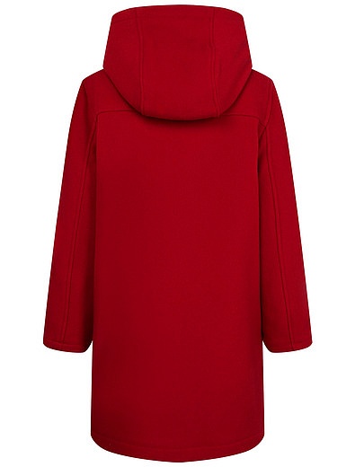 Пальто дафлкот из шерсти с нашивкой Dolce & Gabbana - 1124509082981 - Фото 2