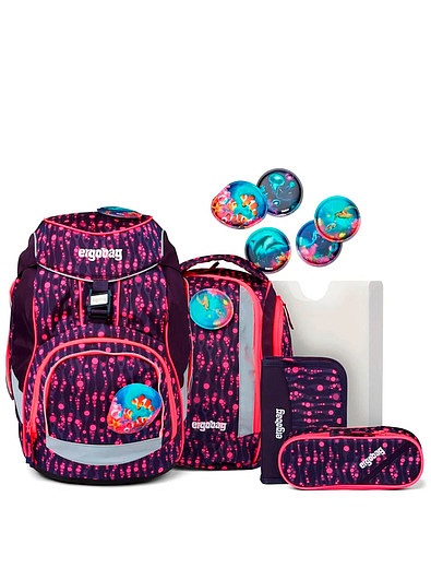 Рюкзак школьный с наполнением 6 предметов Ergobag - 1504500180044 - Фото 1