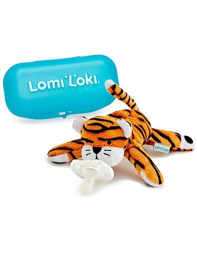 Пустышка с развивающей игрушкой Тигренок Берни Lomi Loki - 5104520270105 - Фото 1