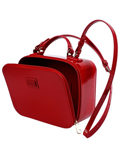 Красная лакированная сумка Dolce & Gabbana - 1204508180304 - Фото 5