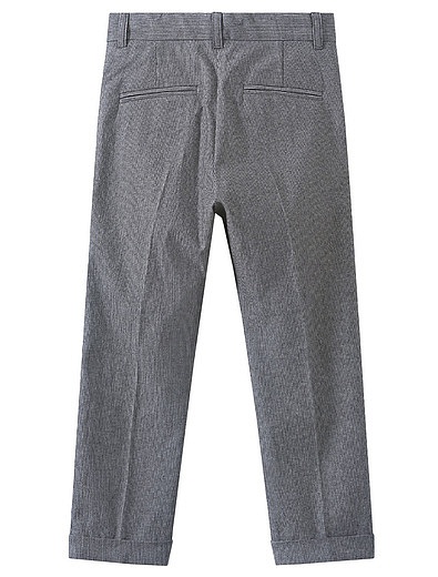 Серые классические брюки Bonpoint - 1084519173232 - Фото 2