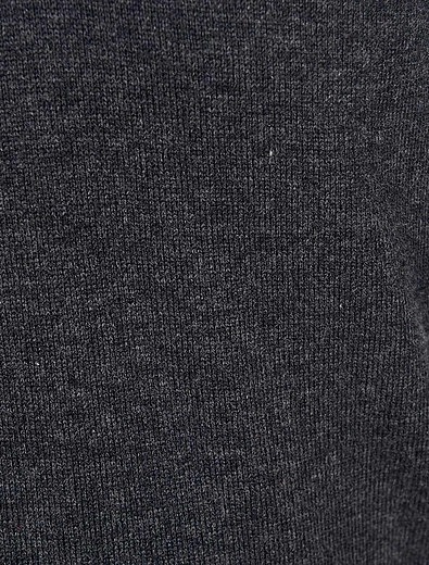 Серый жилет из хлопка с добавлением кашемира Aletta - 1061719880092 - Фото 2