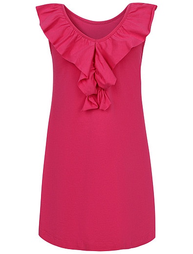 Розовое платье с крупными цветами Mayoral - 1054609271094 - Фото 2