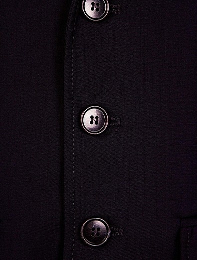 Синий однобортный пиджак Aletta - 1331419880167 - Фото 4