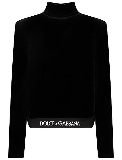 Водолазка с логотипом на поясе Dolce & Gabbana - 1114509280975 - Фото 1