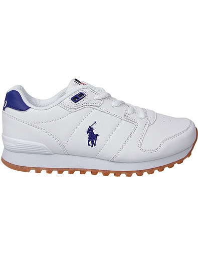 Кроссовки с принтом логотипа Ralph Lauren - 2101219970356 - Фото 2