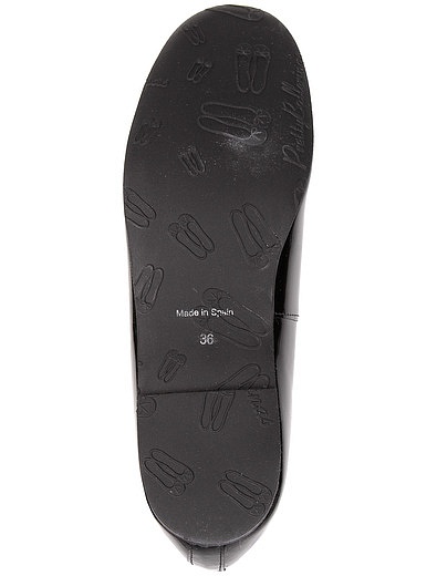 Черные лаковые туфли PRETTY BALLERINAS - 2011109980290 - Фото 5