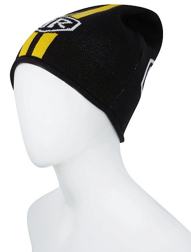 Комплект из шапки и шарфа с логотипом бренда JOHN RICHMOND - 3004518180107 - Фото 6