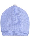 Голубая шапка из шерсти - 1354519181408