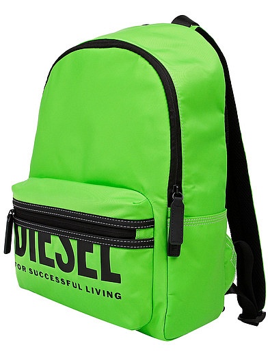 Зеленый рюкзак с логотипом Diesel - 1504528170140 - Фото 3