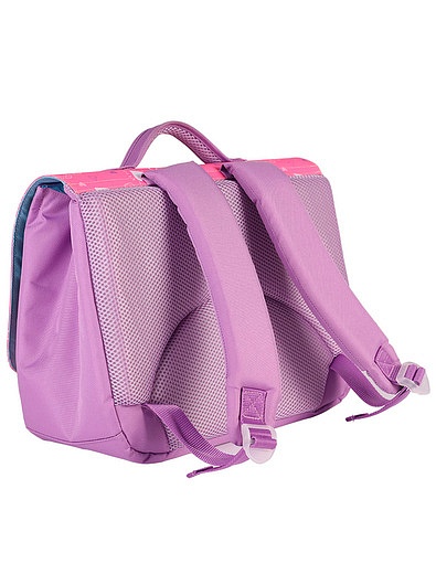Розовый школьный ранец с сердечками Upixel - 1674508080018 - Фото 7