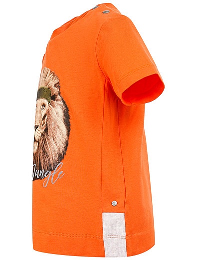 Комплект из футболки с принтом лев и шорт Lapin House - 3024519171089 - Фото 4