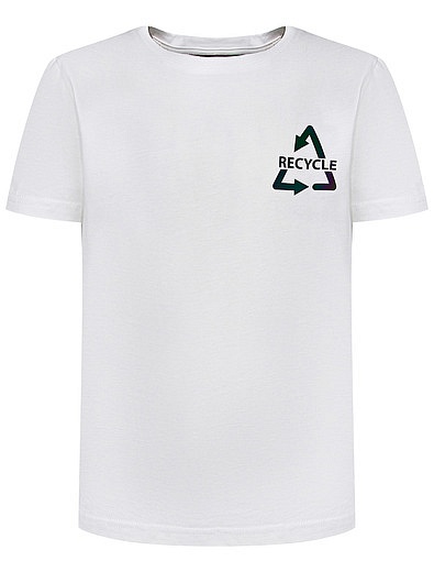 Кремовая хлопковая футболка Antony Morato - 1134519175726 - Фото 1