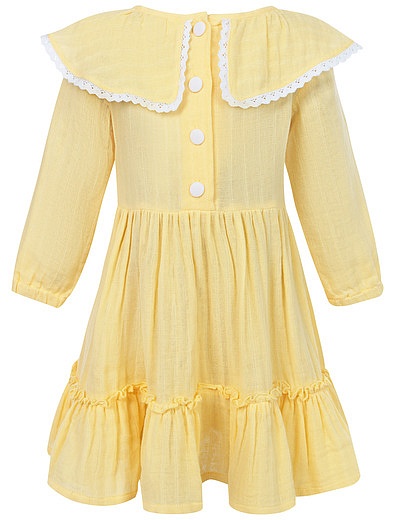 Желтое платье из муслина Backary - 1054500271520 - Фото 2