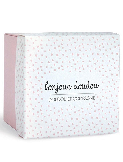 Комфортер Кролик розового цвета 10 см Dou Dou et Compagnie - 7124500370173 - Фото 4