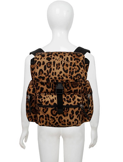 Леопардовый рюкзак Dolce & Gabbana - 1504508180237 - Фото 5