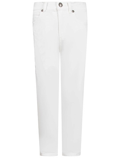 Белые джинсы с декоративной цепью JOHN RICHMOND - 1164519373204 - Фото 1