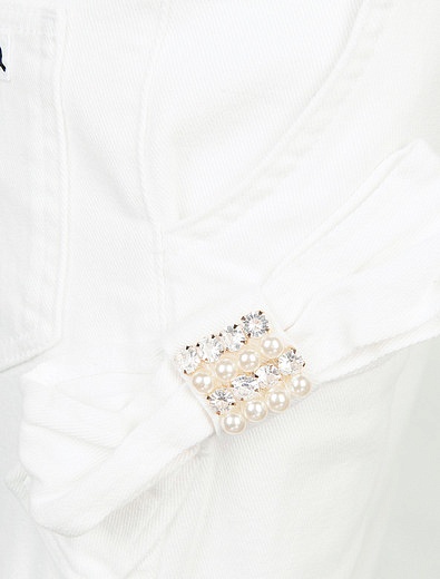 Комплект из блузы и джинсов Simonetta - 3023009870044 - Фото 9