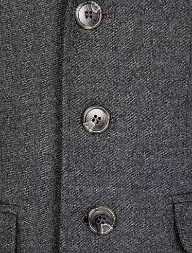 Серый пиджак классического кроя Aletta - 1331719880010 - Фото 2