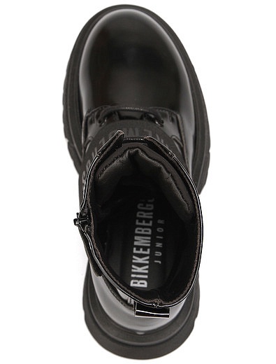 Высокие ботинки с логотипом Bikkembergs - 2034509285949 - Фото 4