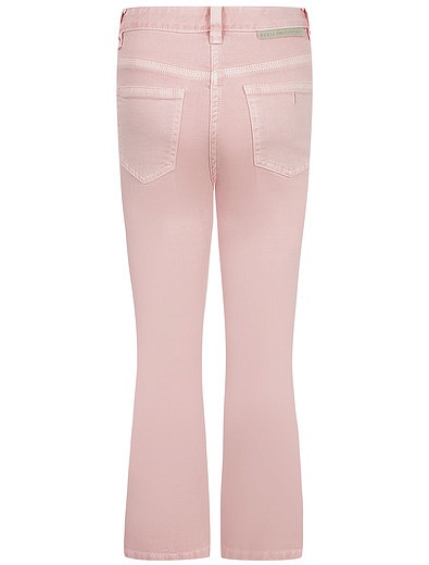 Розовые джинсы-клёш Stella McCartney - 1164509372668 - Фото 2