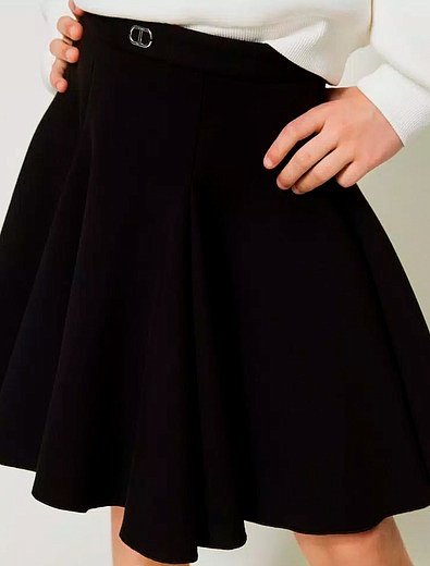 Короткая юбка со складками TWINSET - 1044509381849 - Фото 5