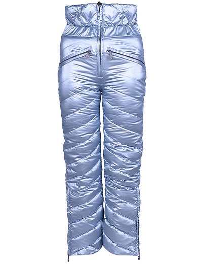 Голубыее утепленные брюки NAUMI - 1601509880071 - Фото 1