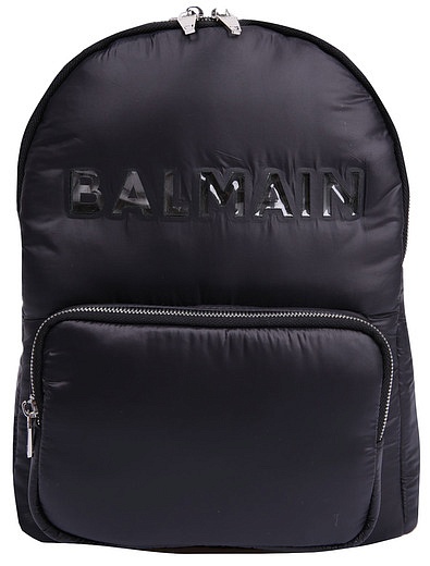 Черный Рюкзак с логотипом Balmain - 1504508180640 - Фото 1