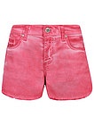 Розовые джинсовые шорты - 1414509372633