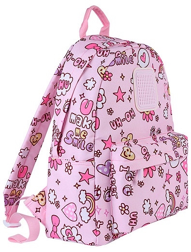 Розовый рюкзак Funny square Upixel - 1504508080155 - Фото 2