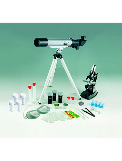 Игровой набор телескоп+микроскоп EDU-TOYS - 7131429980062 - Фото 2