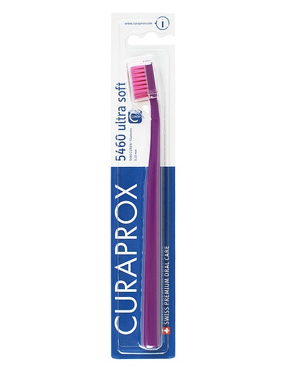 Сиреневая зубная щетка для взрослых CURAPROX - 6494528180575 - Фото 1