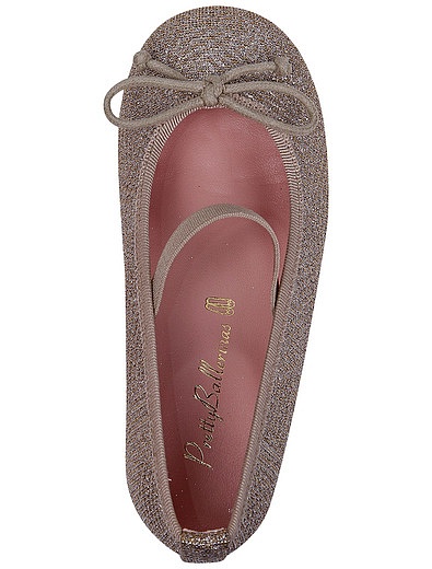 блестящие Туфли на устойчивом каблуке PRETTY BALLERINAS - 2014509172852 - Фото 4